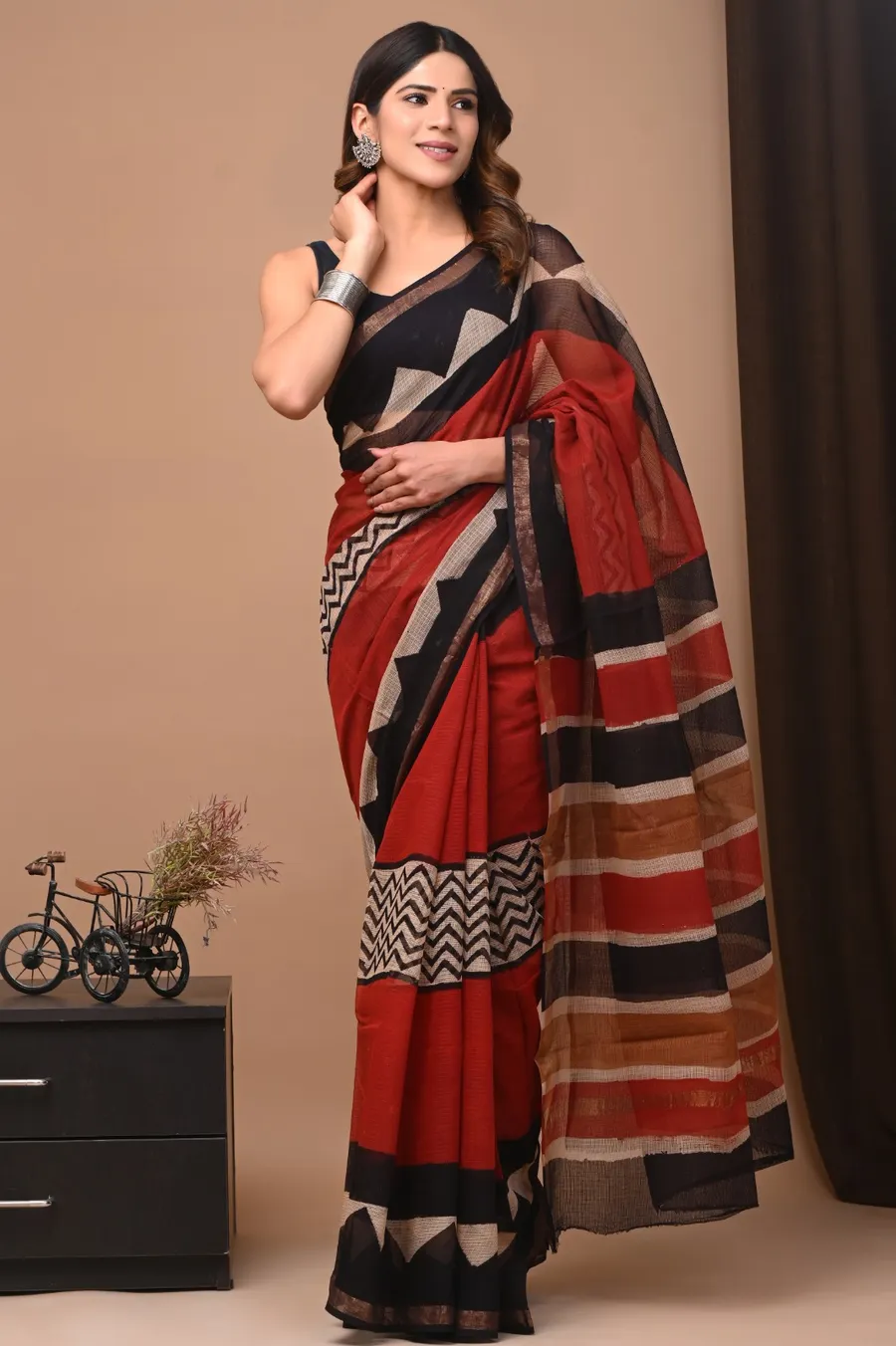 Lightweight & Breathable Kota Cotton Saree